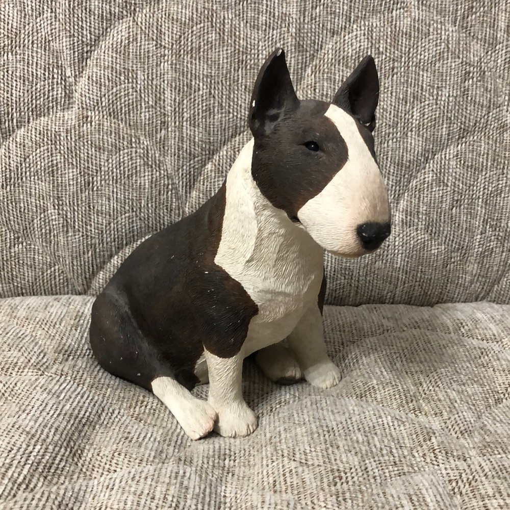 VINTAGE 1996 Original Sandicast  195 Bull Terrier-Brin